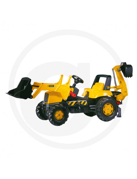 Rolly Toys traktor s nakladačom Junior a rýpadlom JCB